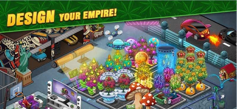 Bud Farm Idle - Growing Tycoon Garden Decor gameplay screenshot 3