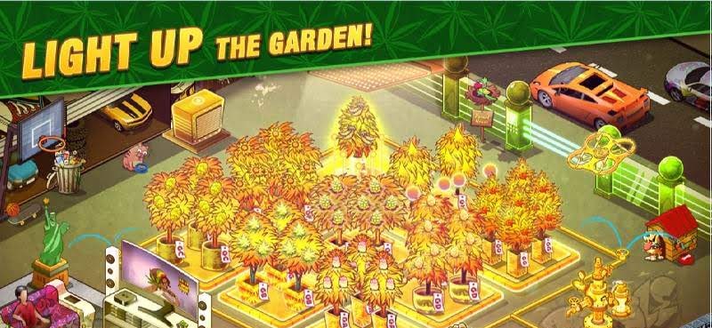 Bud Farm Idle - Growing Tycoon Garden Decor gameplay screenshot 1