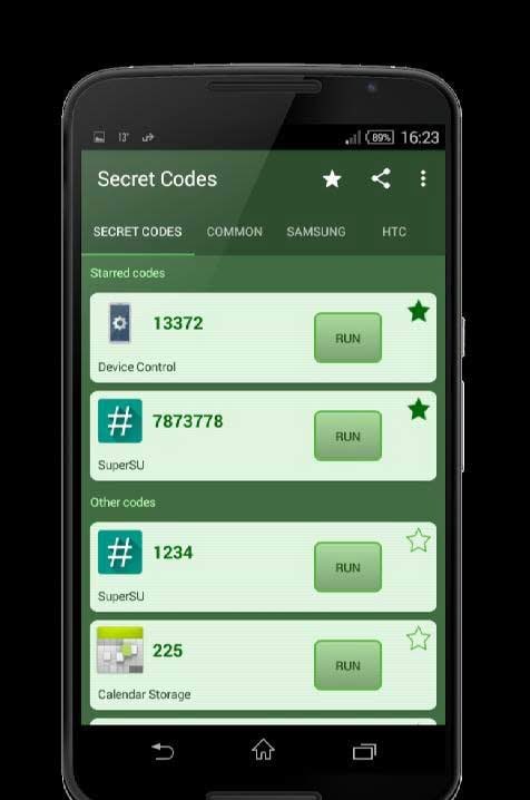 Secret Codes feature overview