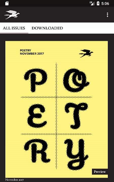 Poetry Magazine screenshot 1