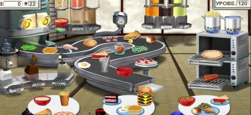Burger Shop 2 – Crazy Cooking Game with Robots Screenshot 1