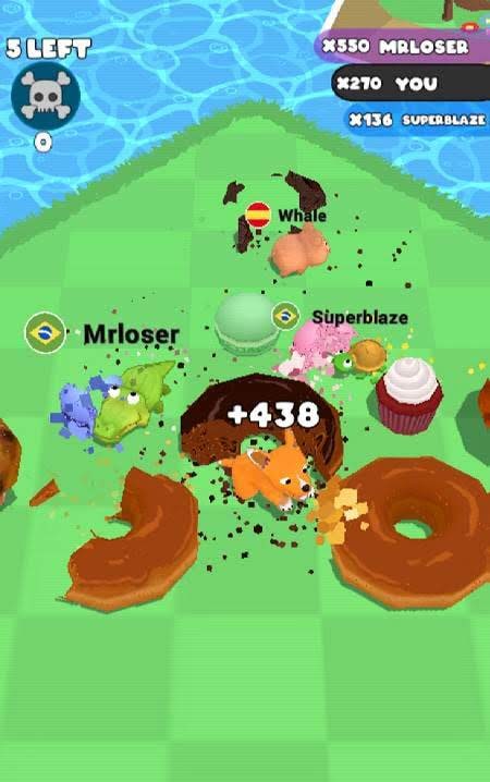 Snack.io gameplay screenshot 2