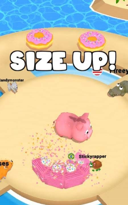 Snack.io gameplay screenshot 1