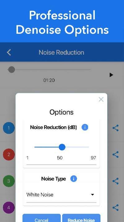Denoise - Audio Noise Removal screenshot 3