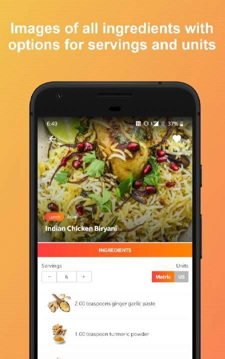 CookAid - Recipes & Nutrition screenshot 3
