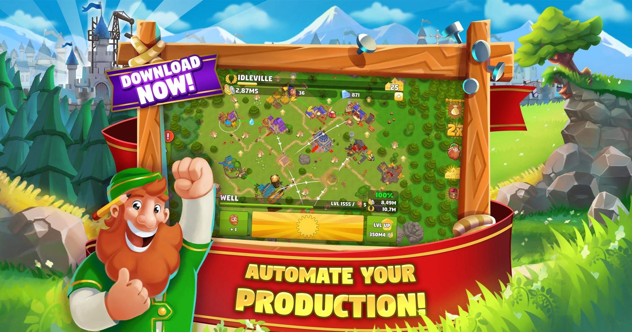 Idle Kingdom Builder screenshot 2