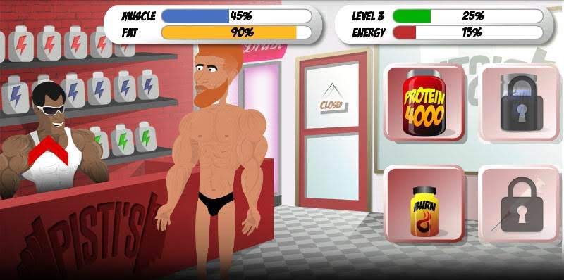 Bodybuilding and Fitness game - Iron Muscle screenshot 3