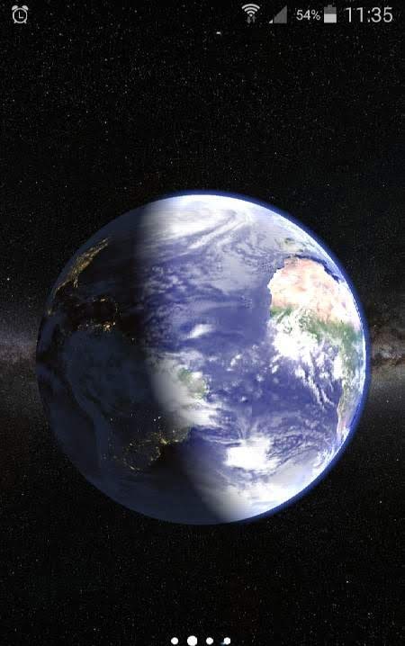 Fourth preview of Earth Planet 3D Live Wallpaper Pro