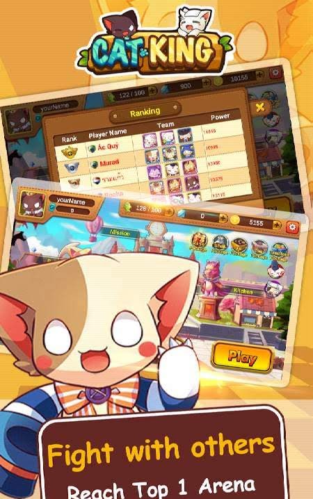 Cats King Premium - Battle Dog Wars: RPG Summoner gameplay screenshot 4