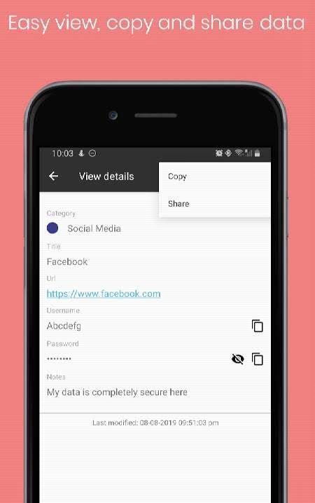Personal Vault Pro screenshot 3
