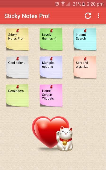 Sticky Notes Pro! screenshot 4