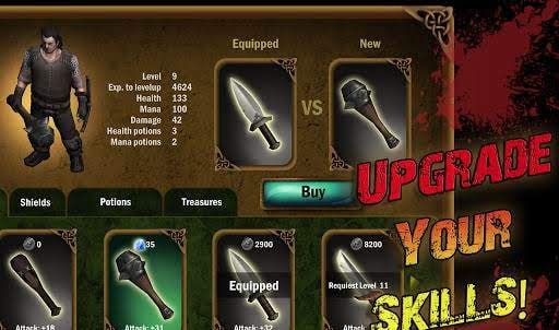 Angry Warrior RPG Slasher screenshot 3