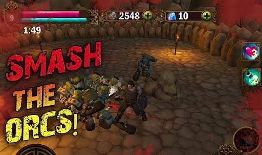 Angry Warrior RPG Slasher screenshot 2