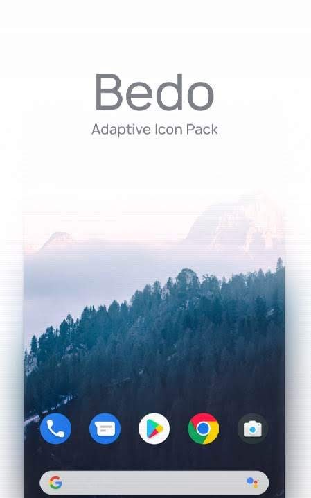 Bedo Adaptive Icon Pack preview image 1