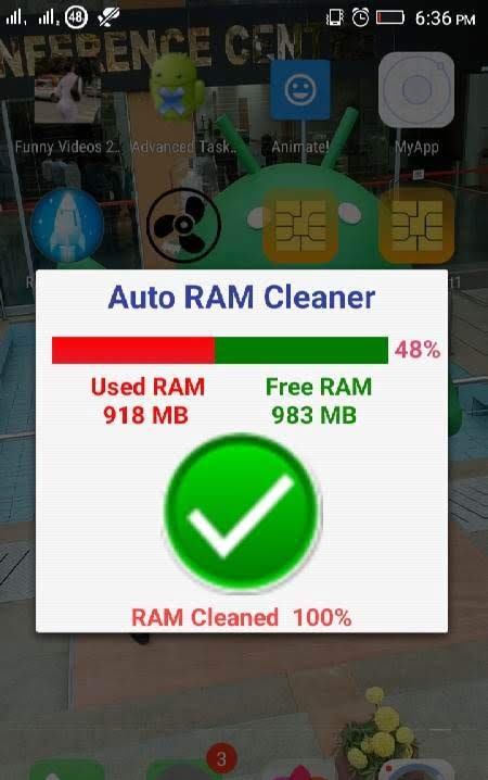 Auto RAM Cleaner screenshot 1