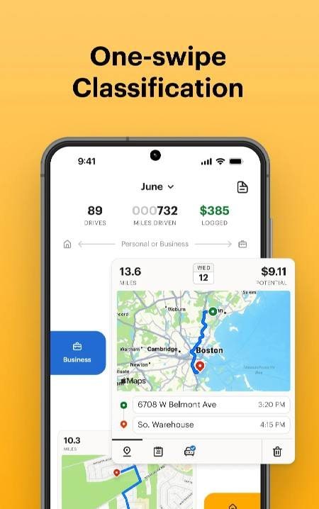 Mileage Tracker & Log - MileIQ screenshot 3