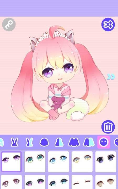 Cute Girl Avatar Maker screenshot 2