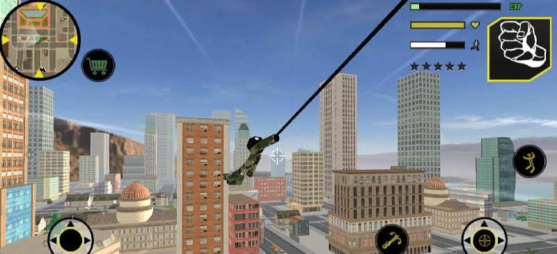 US Army Counter Stickman Rope Hero Crime OffRoad screenshot 4