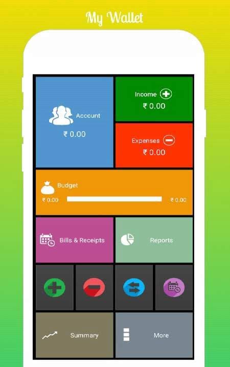 My Wallet - Expenses {Pro} screenshot 1
