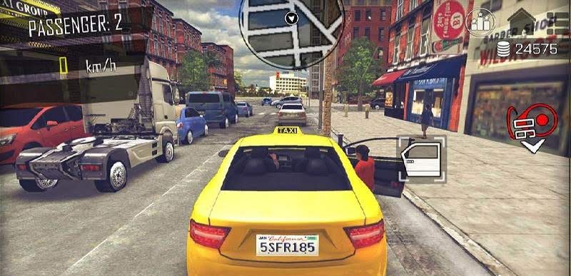 Crazy Open World Driver - Taxi Simulator New Game gameplay screenshot 4