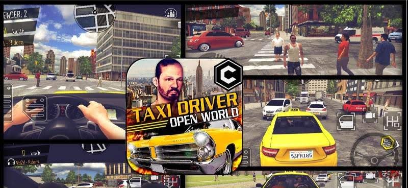 Crazy Open World Driver - Taxi Simulator New Game gameplay screenshot 1