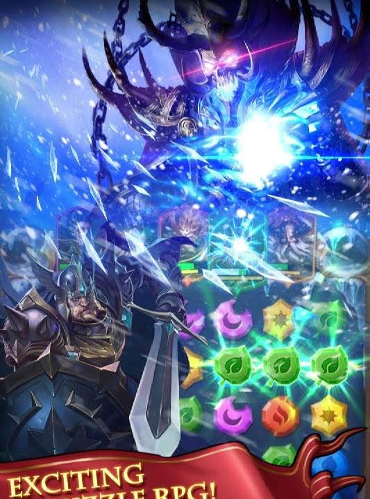 Deck Heroes: Puzzle RPG screenshot 1