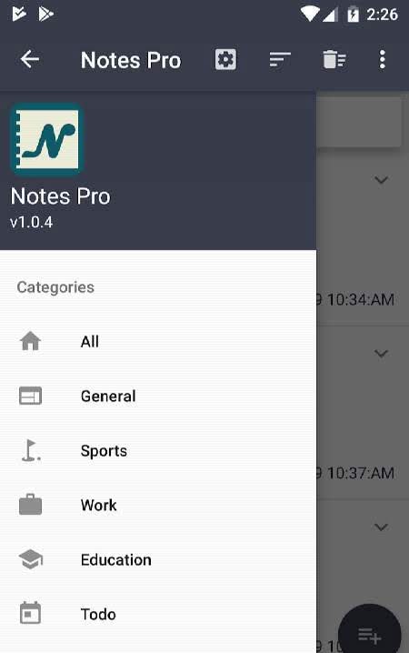 Notes Pro screenshot 2