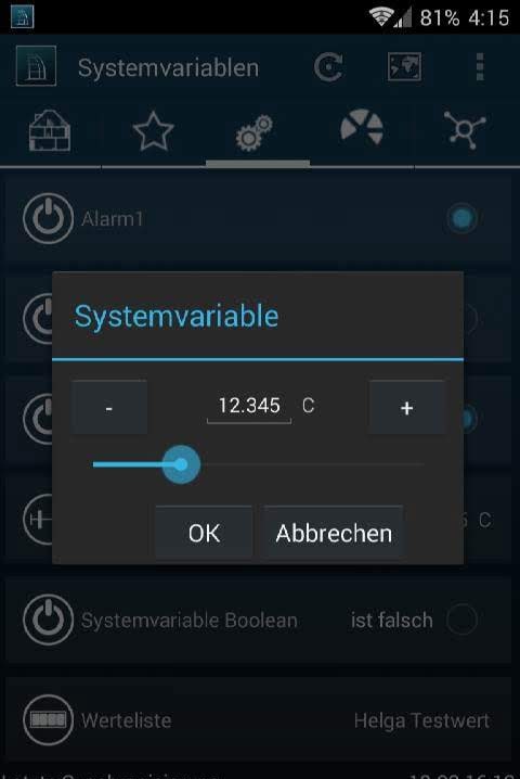 TinyMatic - HomeMatic in Your Pocket screenshot 2