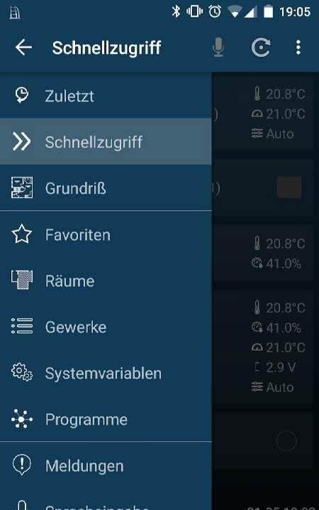 TinyMatic - HomeMatic in Your Pocket screenshot 1