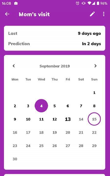 Periodically - Track Periodic Events screenshot 2