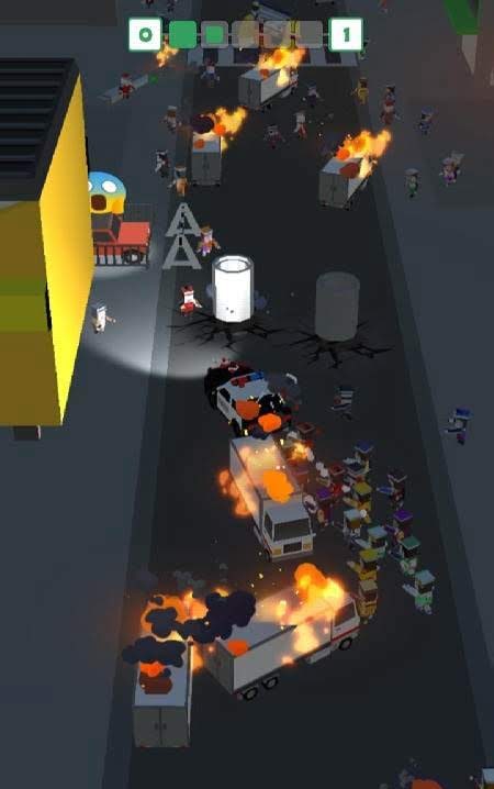 Zombie Route: Death Road gameplay screenshot 2