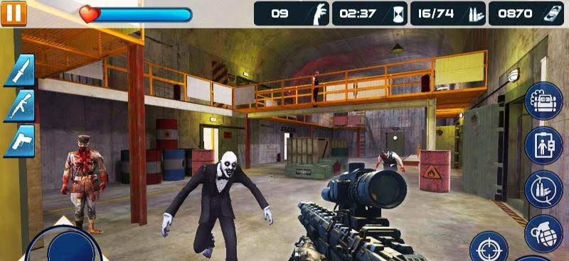Real Zombie Hunter 2: FPS Shooting in Halloween screenshot 2