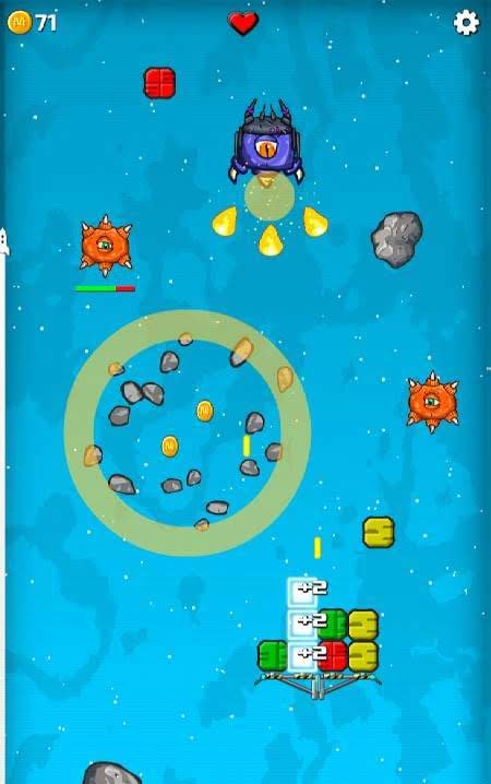 Utilizer Deluxe - arcade space shooter & match 3! screenshot 3