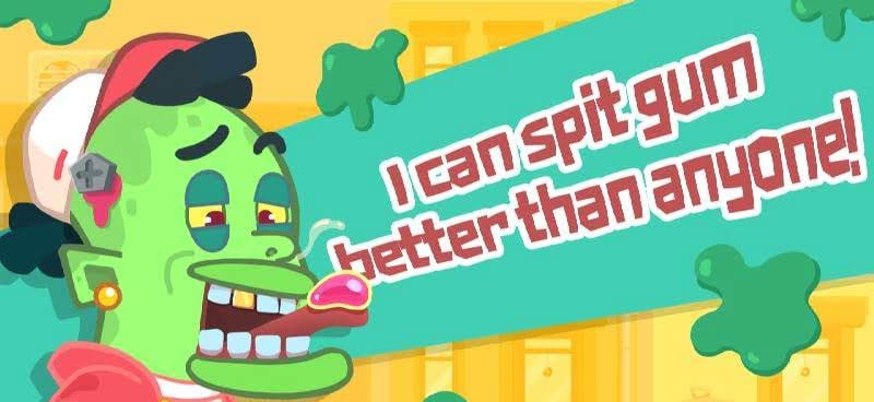Gum Fly - Feed the Hungry Zombie! gameplay image 1