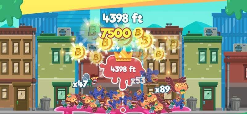 Gum Fly - Feed the Hungry Zombie! gameplay image 4