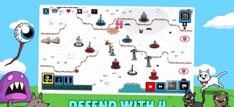 Cats & Cosplay: Tower Defense. A Cat Kingdom Rush gameplay screenshot 3