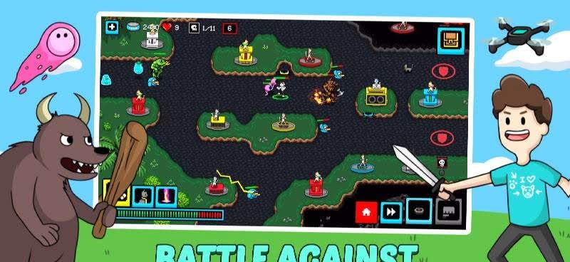 Cats & Cosplay: Tower Defense. A Cat Kingdom Rush gameplay screenshot 4