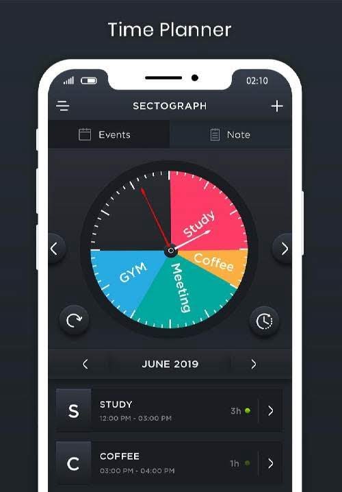 Daily Time Planner With Clock Widget screenshot 4