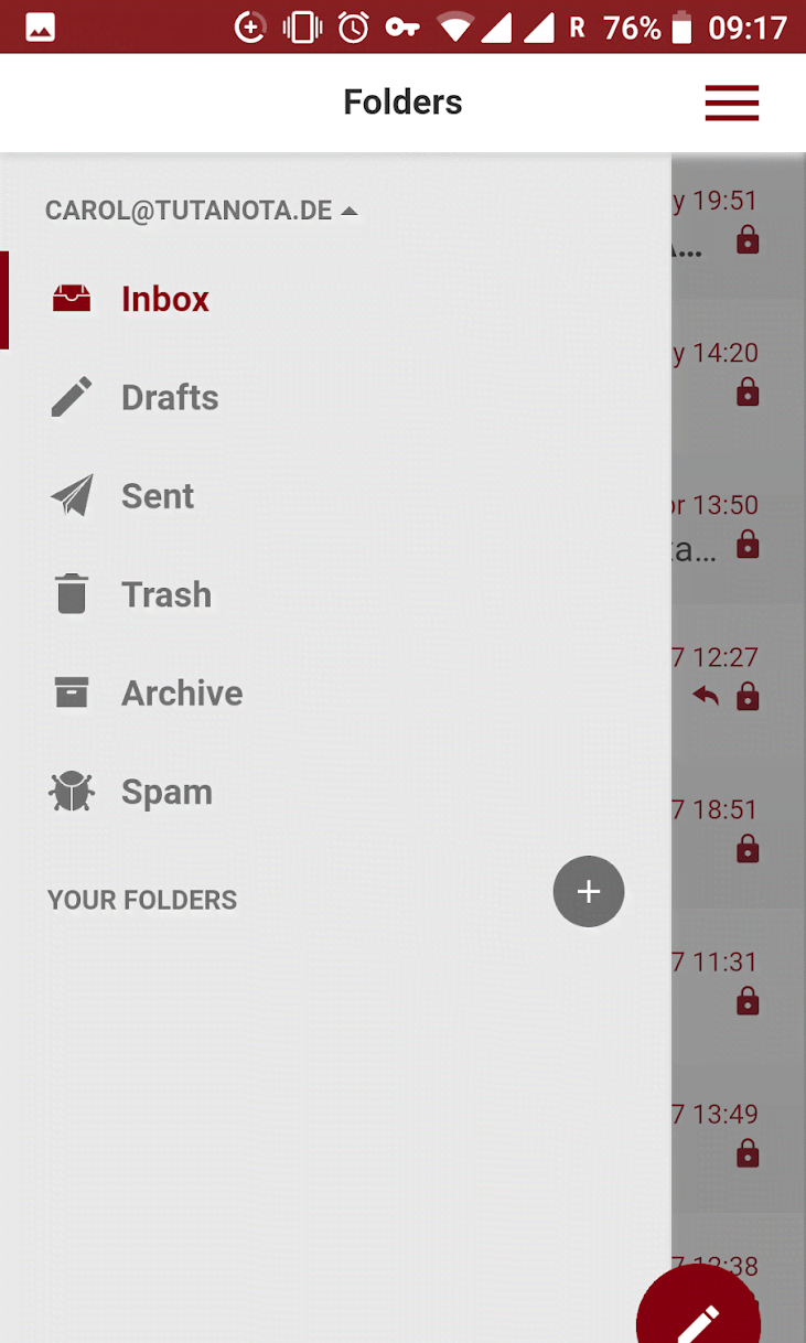 Tutanota: Simply Secure Emails screenshot 4