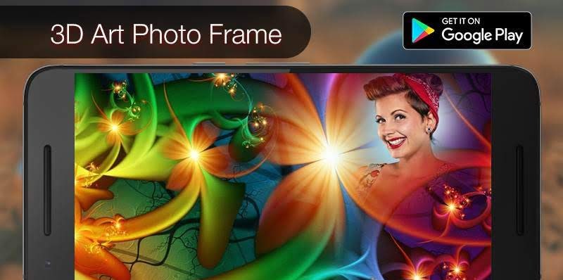 3D Art Photo Frame Landscape screenshot 2