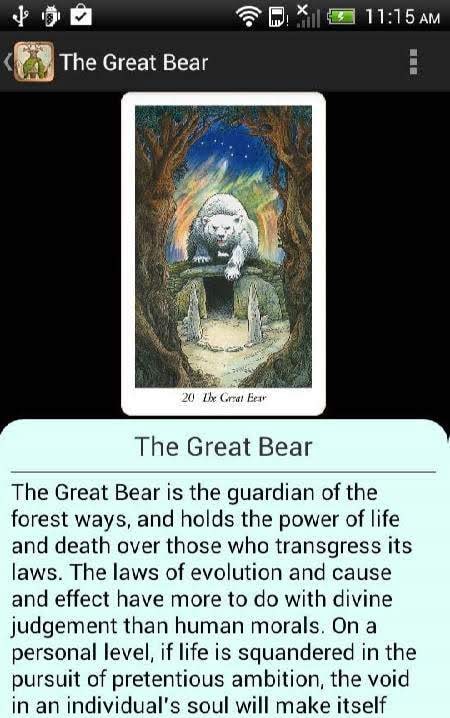 Wildwood Tarot screenshot 2