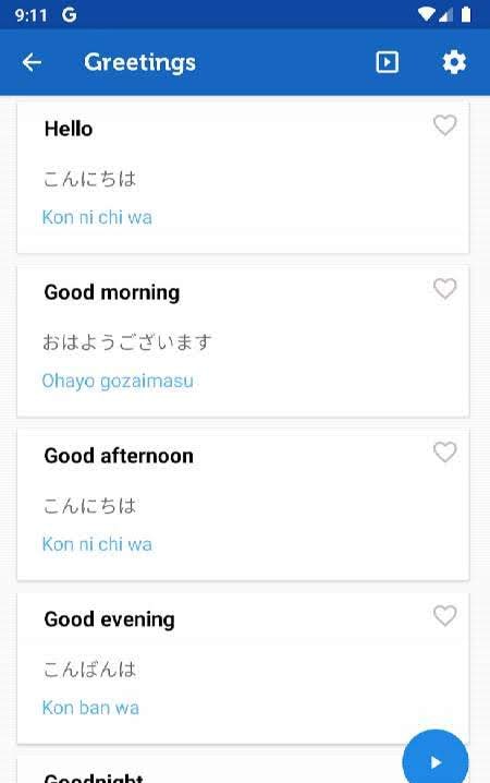 Learn Japanese Pro Phrasebook screenshot 2