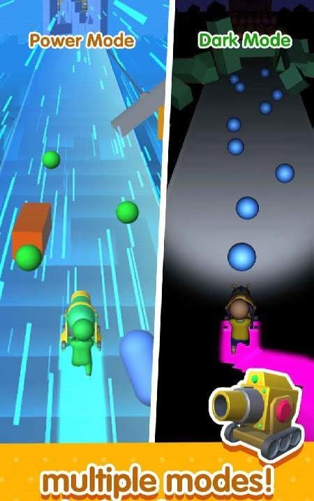 Bump Go—Fun Parkour & Shooting Game screenshot 3