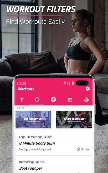 Woman Butt Workouts - Results in 20 Days PRO screenshot 3