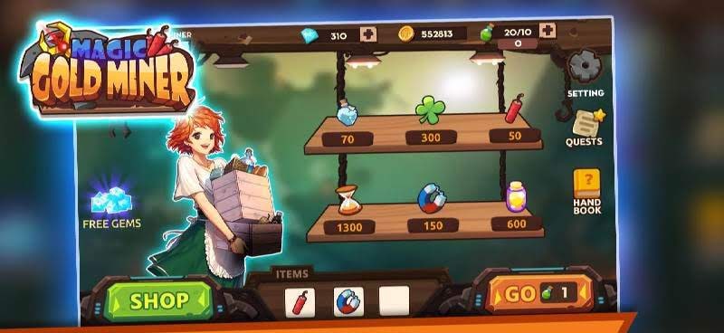 Gold Miner 2019 gameplay screenshot 2