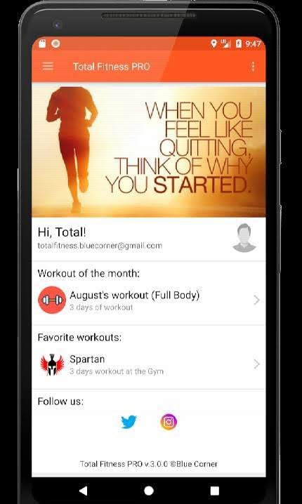 Total Fitness PRO preview 2