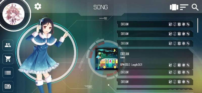 Malody gameplay screenshot 1