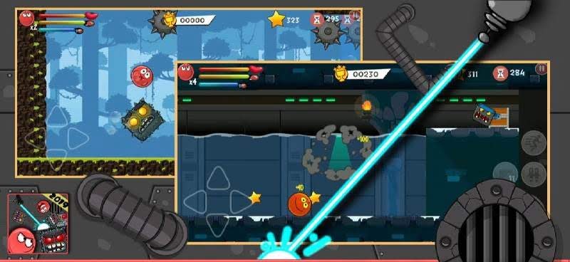 Red Hero 4: Adventure Bounce Ball Vol3 screenshot 4