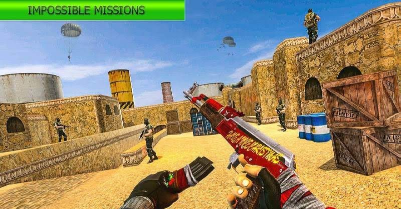 Real Anti-Terrorist Shooting: Gun Shoot War gameplay screenshot 1