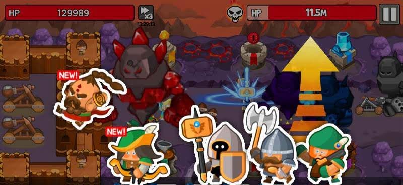 Grow Tower: Castle Defender TD gameplay screenshot 3